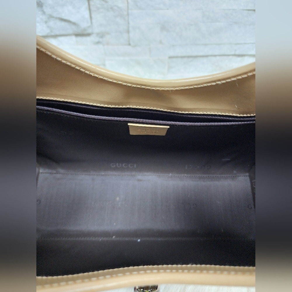 -😍Auth Vintage Gucci Jackie leather bag possible to sell together - Picture 11 of 12